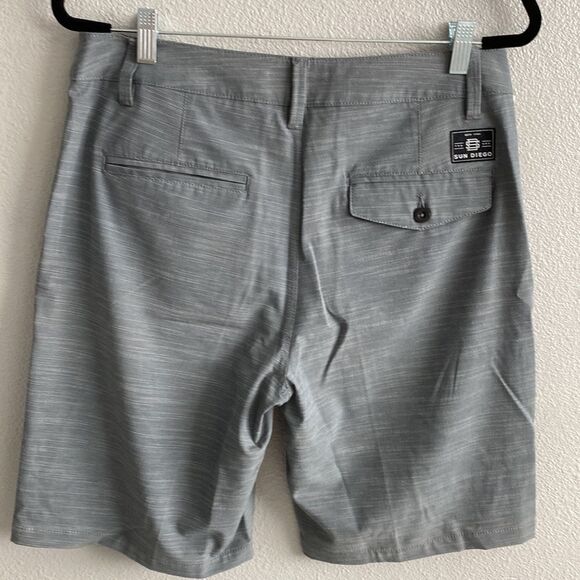 NWT- SUN DIEGO DEL MAR 3.0 HYBRID SHORTS-charcoal – size 31 - Picture 8 of 8
